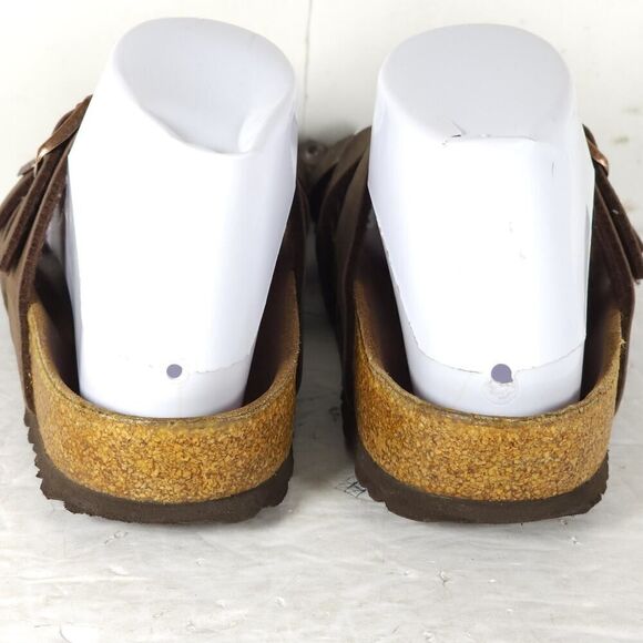 Birkenstock Women's Mayari US5 EU36 Birkibuc Mocha Brown Strappy Slide sandals - Picture 11 of 16